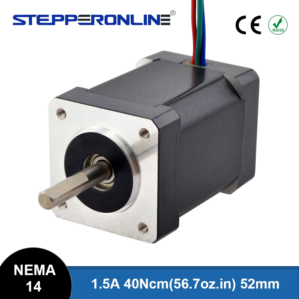 Closed Loop Stepper Motor Nema 17 - STEPPERONLINE Nema 14 Schrittmotor 35 x