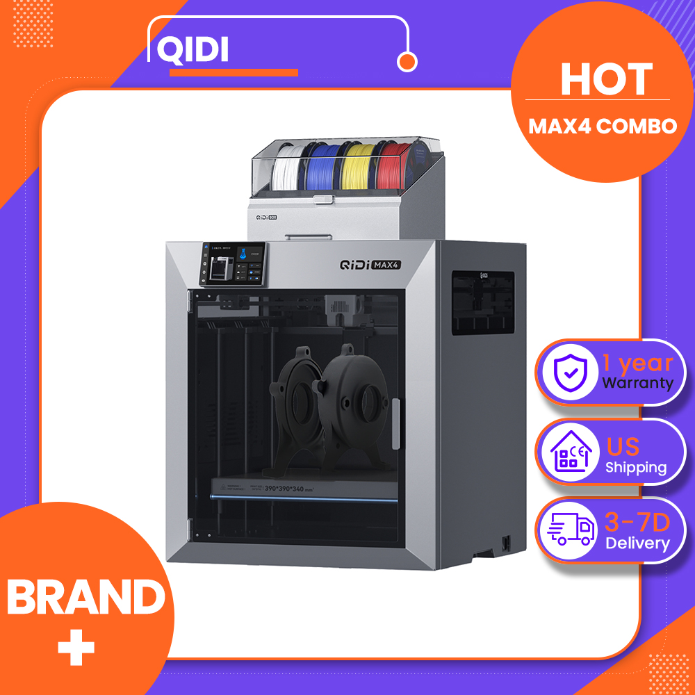 QIDI Max4 Combo 3D-Drucker, bi – Direct Drive Dual Gear Extruder High Speed Bewertung und Preis